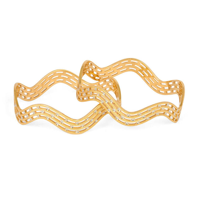 Tanishq 22KT Gold Bangle for Women 5