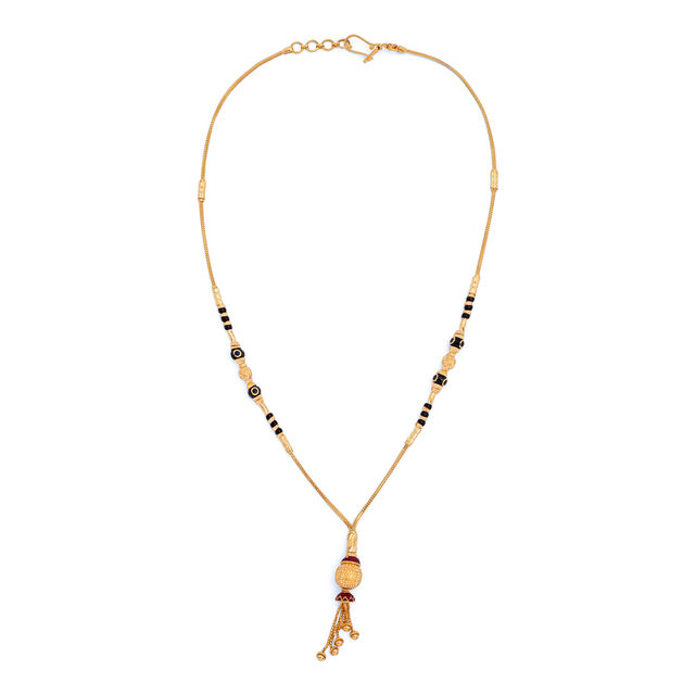 22 Karat Yellow Gold Mangalsutra 
