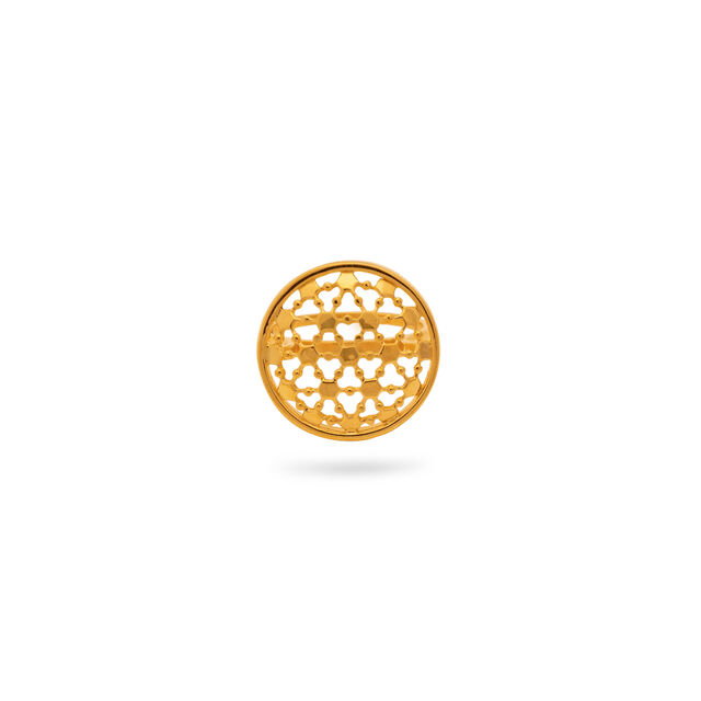 Floral Harmony Gold Ring,,hi-res 