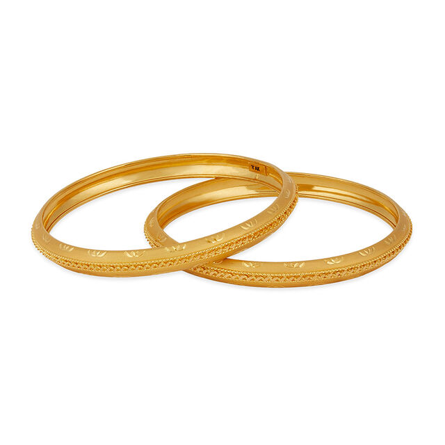 Tanishq 22KT Gold Bangle for Women 5