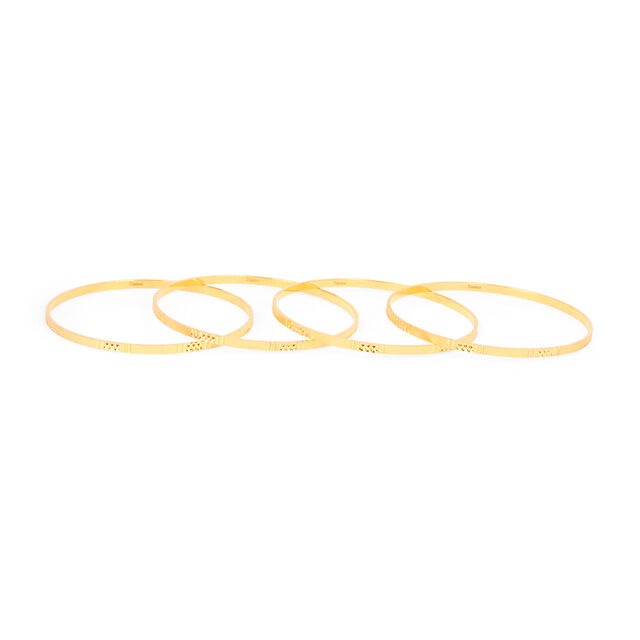 Tanishq 22KT Gold Bangle for Women 5