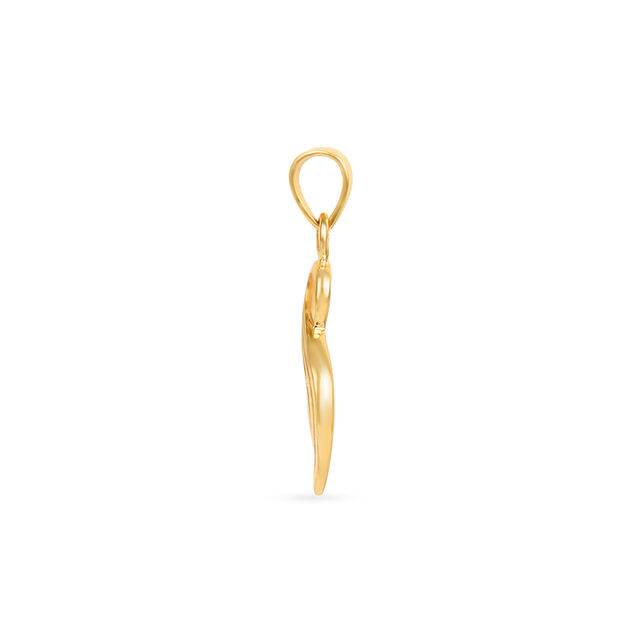 Artistic Infinity Gold Pendant and Earrings Set,,hi-res 4