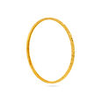 Floral Essence Gold Bangle 2