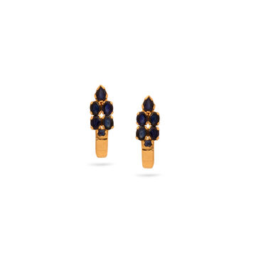 Tear-Drop Sapphire Beauty Earrings