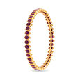 Elegant Purple Stone Bangles,,hi-res 2
