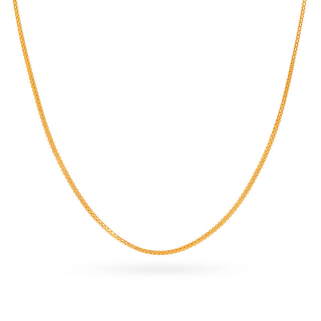 Tanishq 22 Karat Gold Chain for Women 