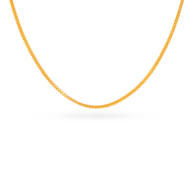 Tanishq 22 Karat Gold Chain for Women 2