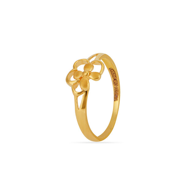 Tanishq 22 Karat Gold Finger Ring for Kids