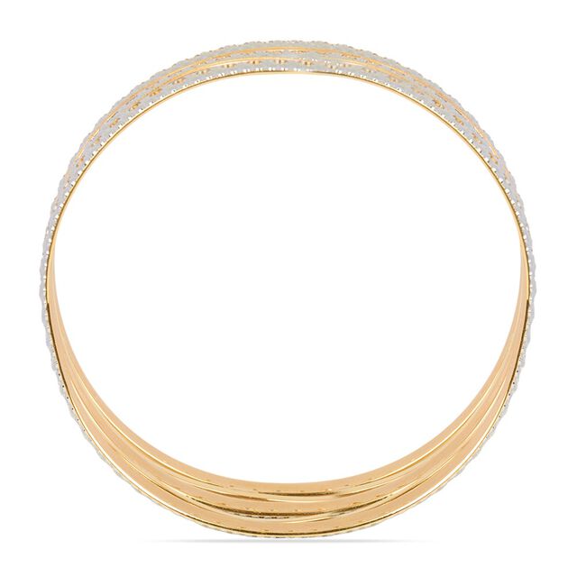 Tanishq 22KT  Gold Bangle for Women 3