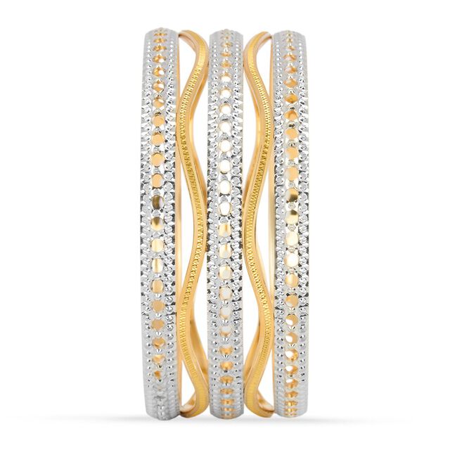 Tanishq 22KT  Gold Bangle for Women 4