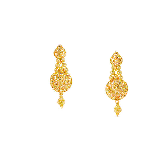 Tanishq 22KT Gold Necklace Set for Women 4