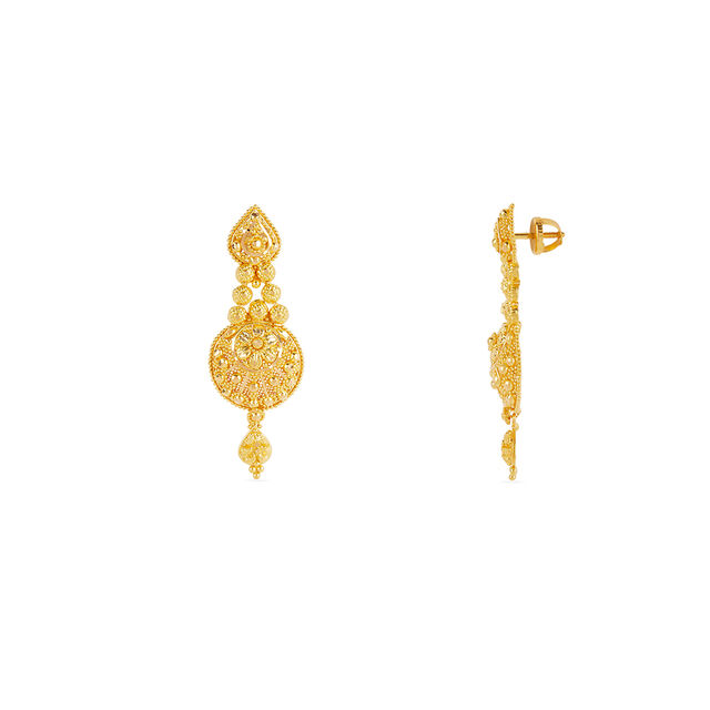 Tanishq 22KT Gold Necklace Set for Women 5