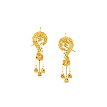 Tanishq 22KT Gold Earrings for Women