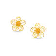 Tanishq 22 Karat Gold Earrings for Women 