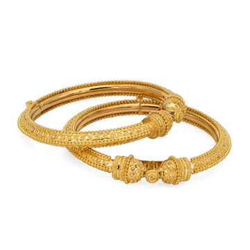 Tanishq 22 Karat Gold Bangle for Women