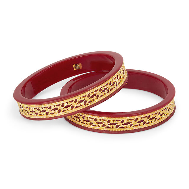 Tanishq 22KT Gold Bangle for Women 2