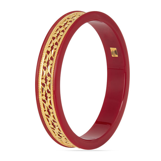 Tanishq 22KT Gold Bangle for Women 5