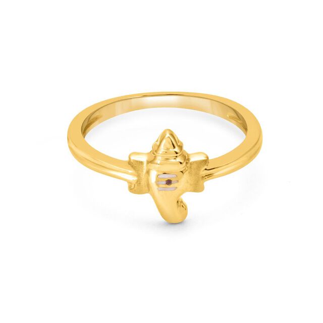 Tanishq 22 Karat Gold Finger Ring 2