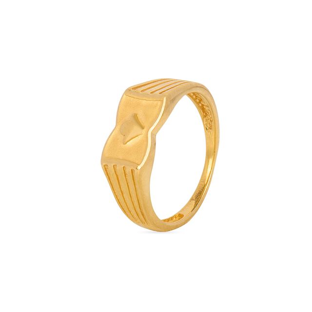 Tanishq 22KT Gold Finger Ring 2
