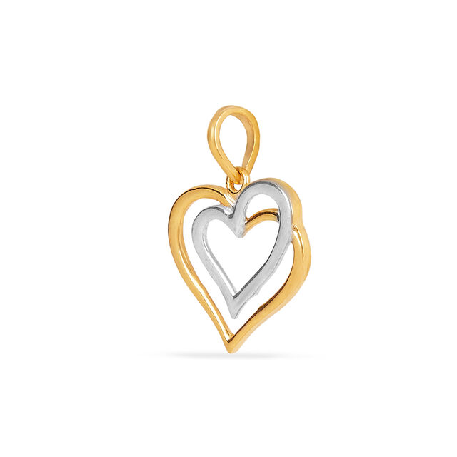 Tanishq 22KT Gold Pendant for Women 2