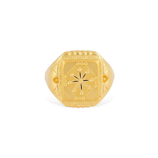 Tanishq 22KT Gold Finger Ring for Men 