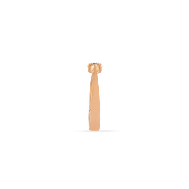 Fancy Single Stone Diamond Finger Ring 3