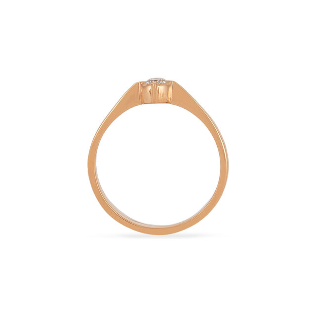 Fancy Single Stone Diamond Finger Ring 4