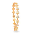 Geometric Splendor Gold Bangle 2