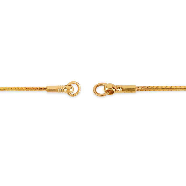 Tanishq 22KT Diamond Chain for Women 3