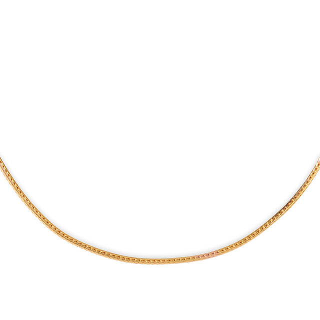 Tanishq 22KT Diamond Chain for Women 2