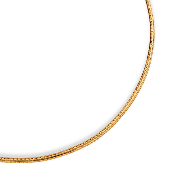 Tanishq 22KT Diamond Chain for Women 3
