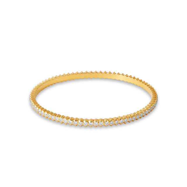 Tanishq 22 Karat Diamond Bangle for Women 