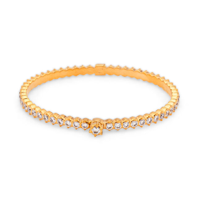 Memermerizing Gold Bangle,,hi-res 
