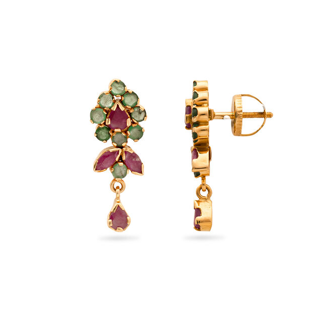 Vintage Floral Inspired Earrings 2