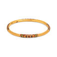 Gem-Adorned Gold Bangle,,hi-res 