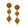 Auspicious Blossoms Gold Necklace Set,,hi-res 2