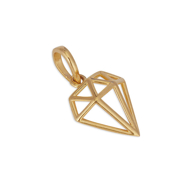 Tanishq 22KT Gold Pendant for Women 4