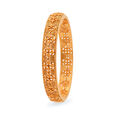 Timeless Floral Heritage Gold Bangle,,hi-res 2