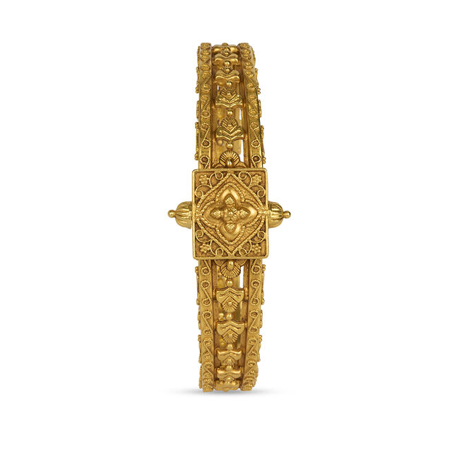 Magnificient Floral Bangle,,hi-res 2