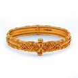 Heritage Blooms Gold Bangle,,hi-res 