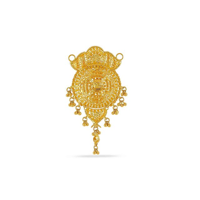 Tanishq 22KT Gold Pendant for Women 3
