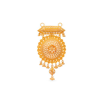 Tanishq 22 Karat Gold Pendant for Women