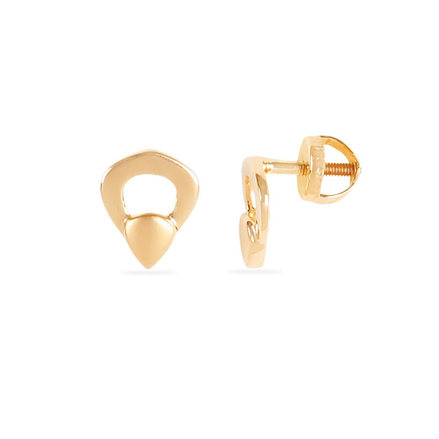 Tanishq 22 Karat Gold Earrings for Women 2
