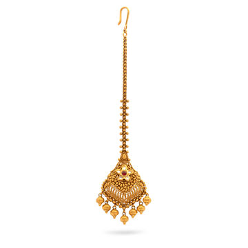 Timeless Gold Mang Tikka