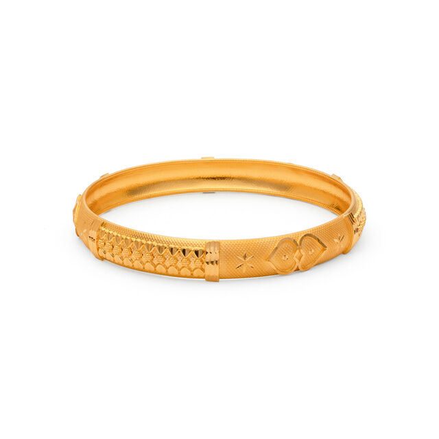 Enchanted Radiance Gold Bangle,,hi-res 