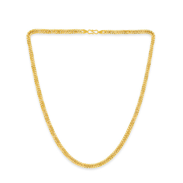Tanishq 22KT Gold Chain for Men 