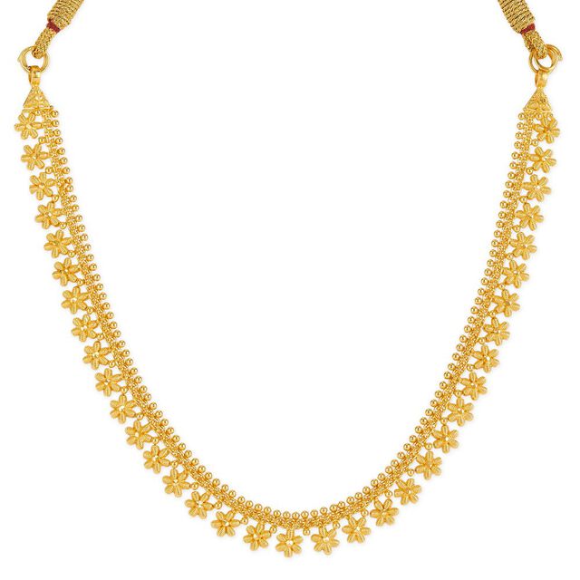 Tanishq 22KT Gold Necklace for Women 