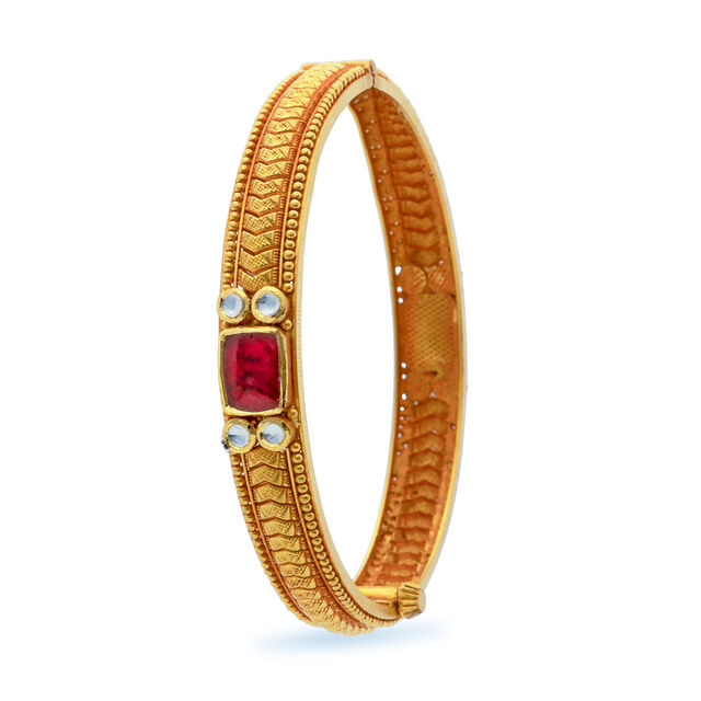 Bejeweled Gold Bracelet,,hi-res 2