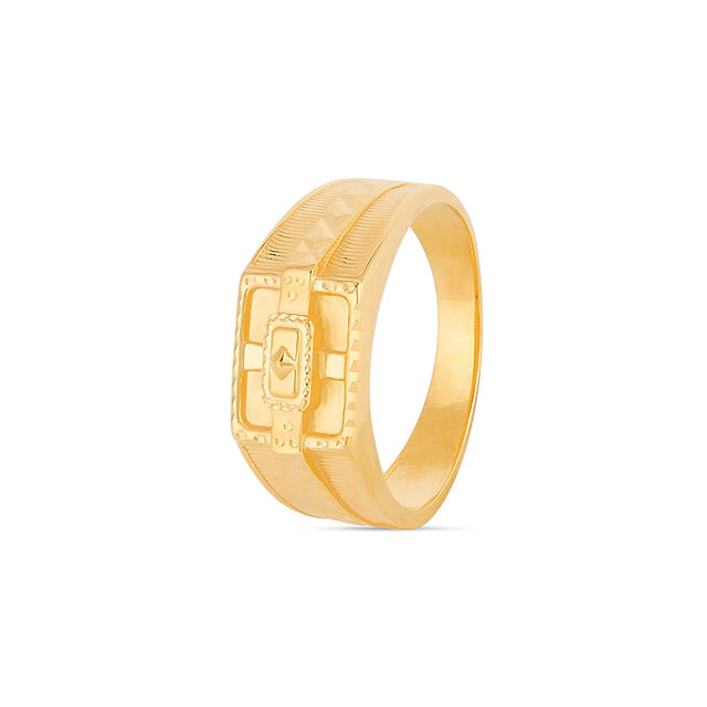 Tanishq 22KT Gold Finger Ring for Women 2
