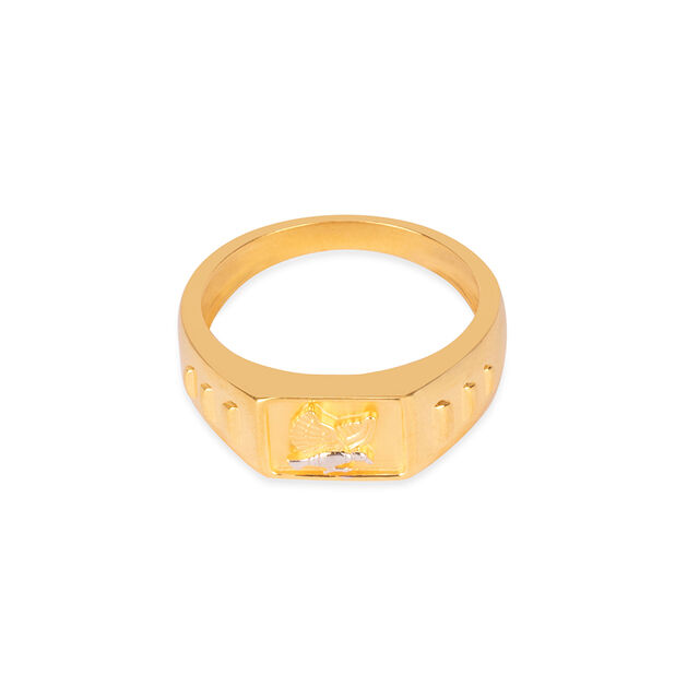 Tanishq 22KT Gold Finger Ring for Women 